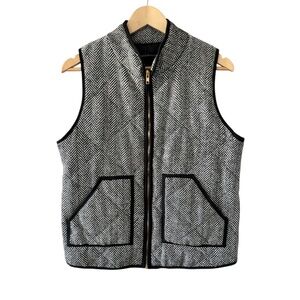 VEST Merokeety Quilted Herringbone Vest